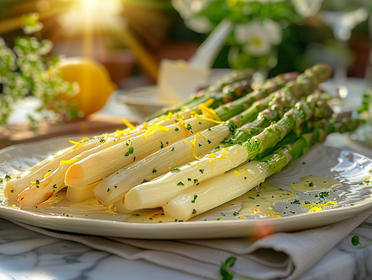 asperges cuisson