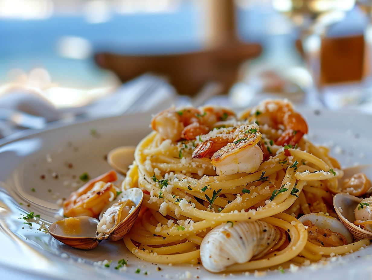 pâtes fruits de mer