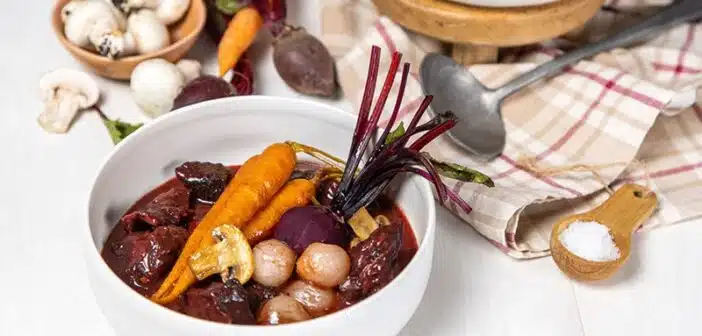 Sélection d'accompagnements pour un bœuf bourguignon réussi