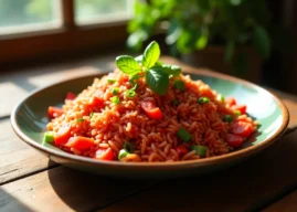 Délices exotiques : recettes au riz rouge pour éblouir vos convives